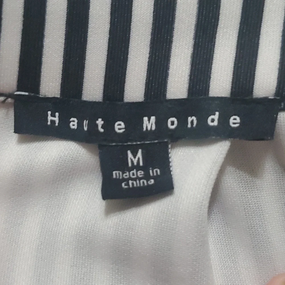 Haute Monde Skirt/ Size M/ black and white - Picture 9 of 9